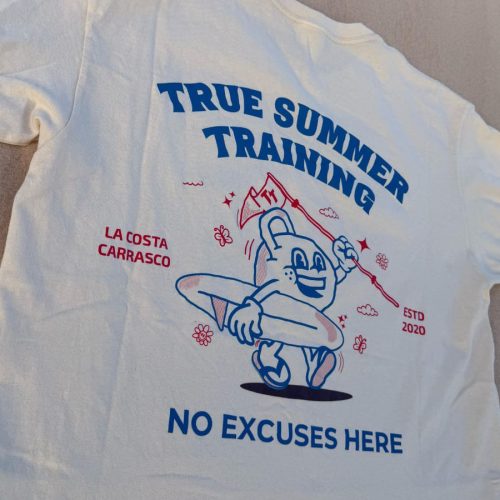 Remera impresa con serigrafia