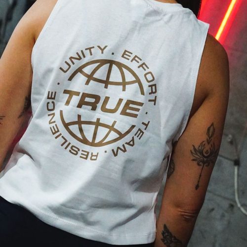 Musculosa impresa con serigrafia